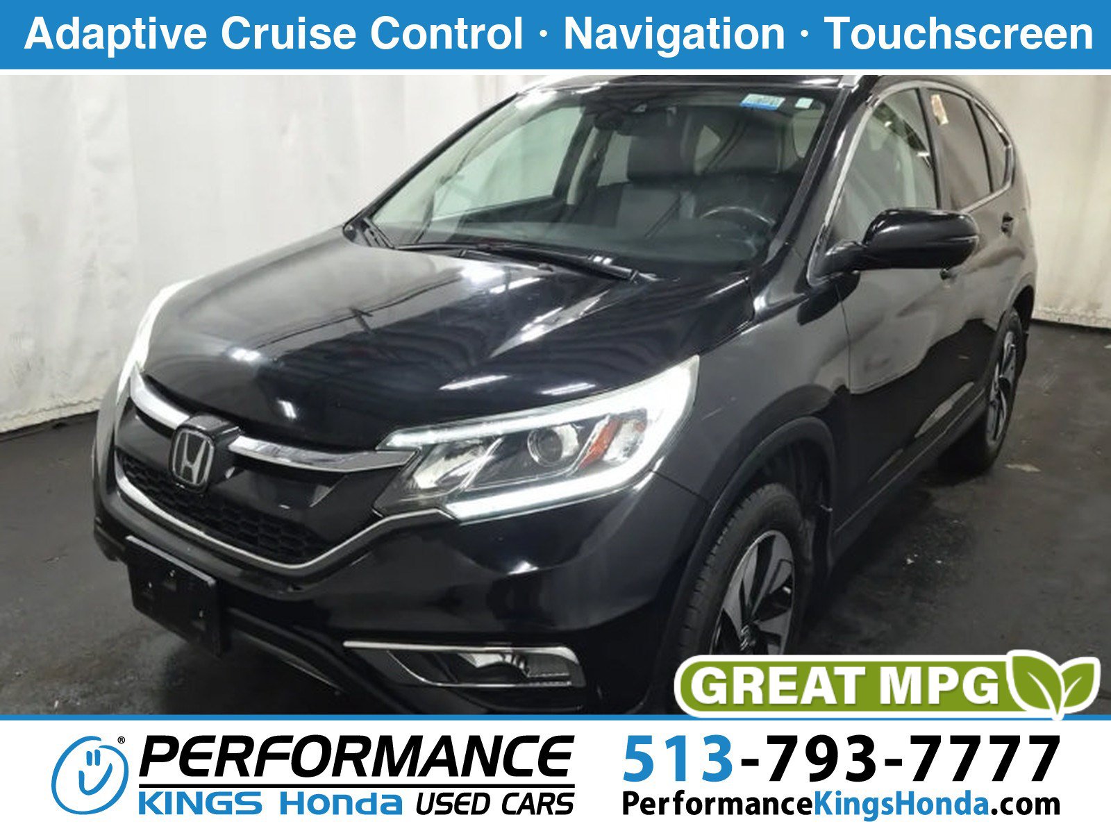Used 2015 Honda CR-V Touring image 1