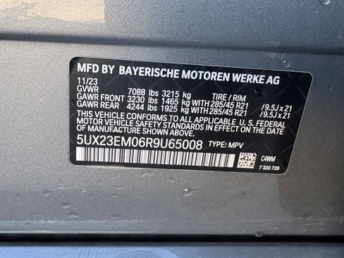 Certified 2024 BMW X7 xDrive40i w/ M Sport Package image 34