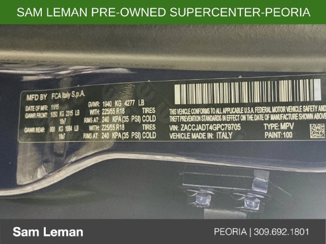 Used 2016 Jeep Renegade Limited FWD image 29