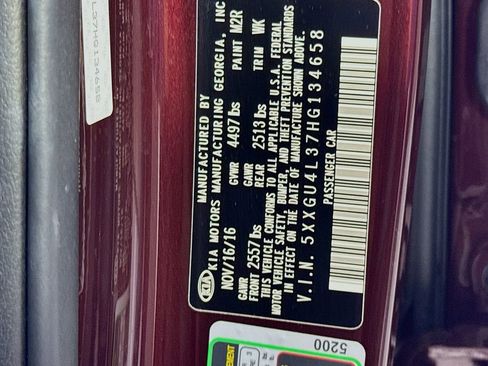 Used 2017 Kia Optima EX w/ Premium Package image 42