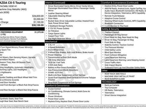 Used 2020 MAZDA CX-5 Touring image 39