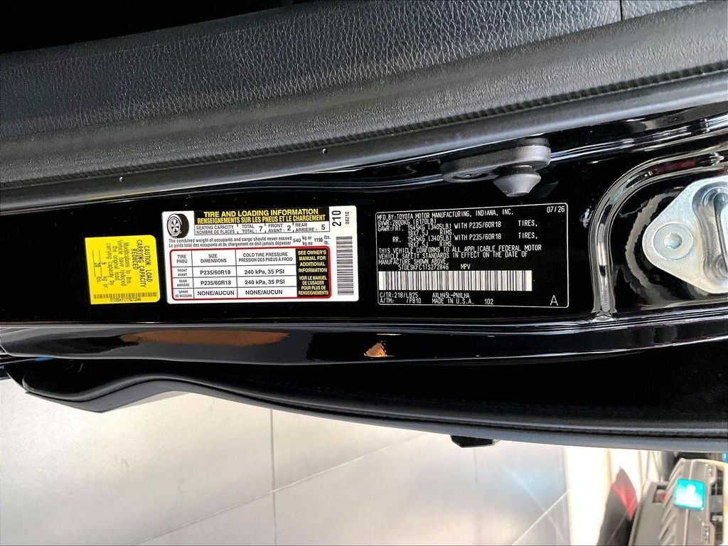 New 2026 Toyota Sienna Platinum AWD/4WD image 17
