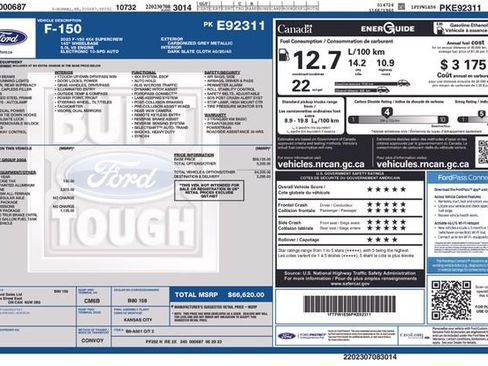 Used 2023 Ford F150 XLT w/ Trailer Tow Package AWD/4WD image 15