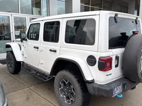 Used 2021 Jeep Wrangler Unlimited Rubicon 4xe w/ Steel Bumper Group image 4