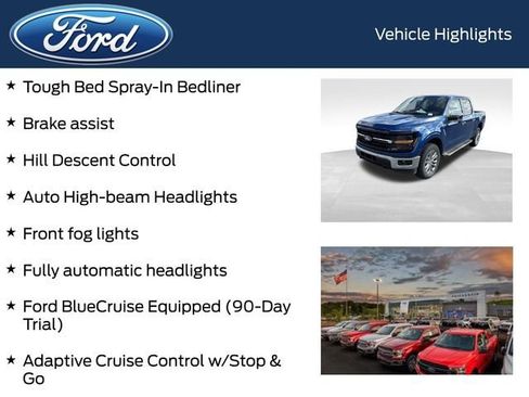 Used 2024 Ford F150 XLT w/ Equipment Group 302A MID AWD/4WD image 12