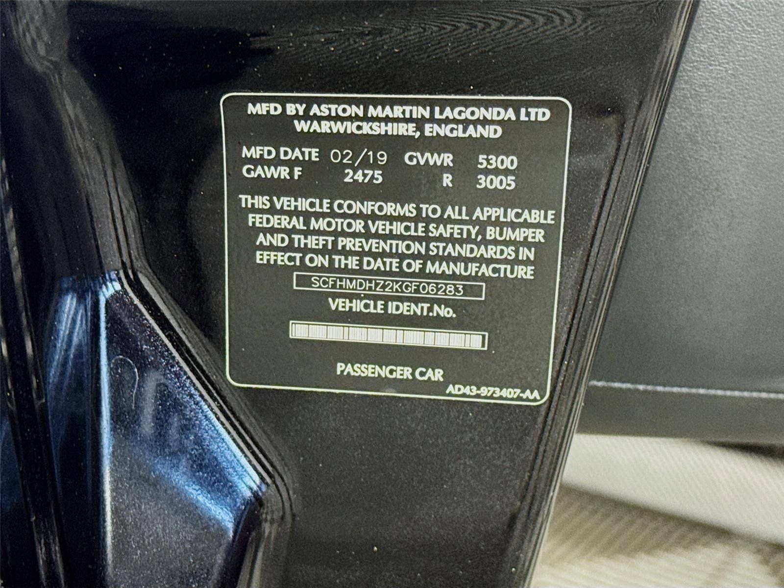Used 2019 Aston Martin Rapide AMR RWD image 32