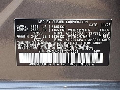 Certified 2026 Subaru Crosstrek 2.5i Premium AWD/4WD image 10