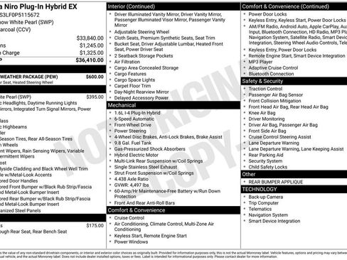 Certified 2023 Kia Niro EX w/ EX Cold Weather Package FWD image 10