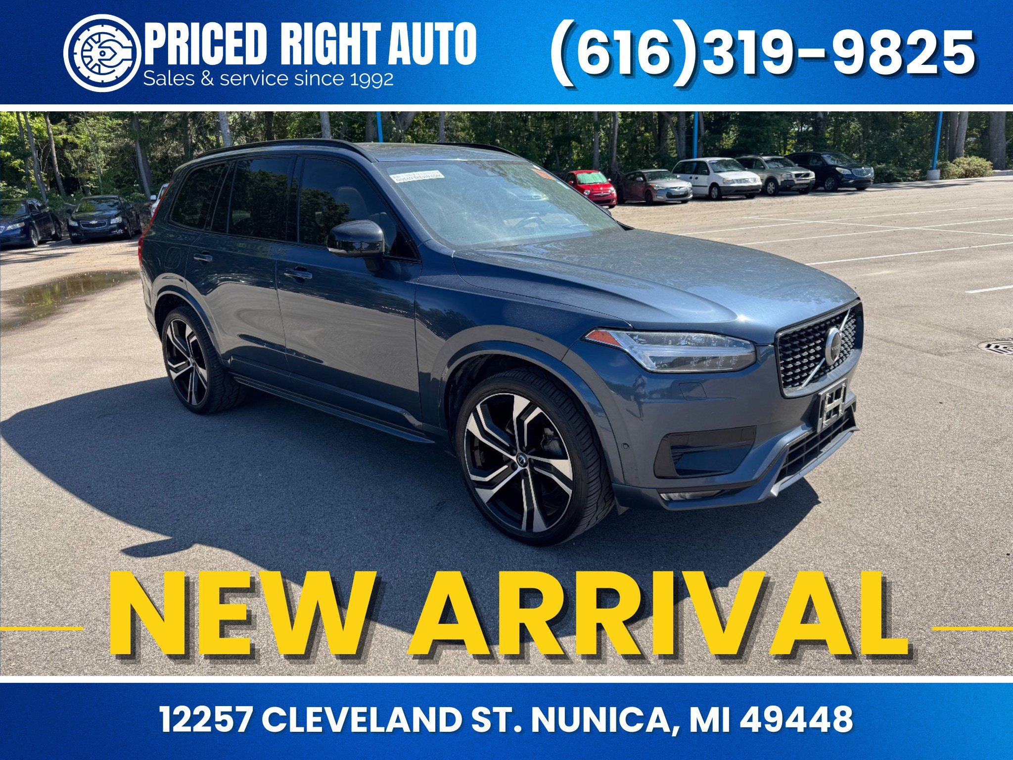 Used 2021 Volvo XC90 T6 R-Design w/ Protection Package Premier AWD/4WD image 1