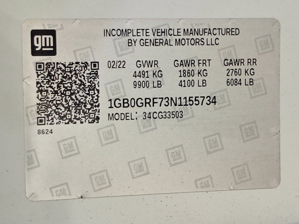 Used 2022 Chevrolet Express 3500 w/ Power Convenience Package RWD image 39