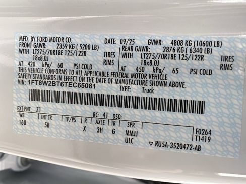 New 2026 Ford F250 Lariat w/ FX4 Off-Road Package image 56