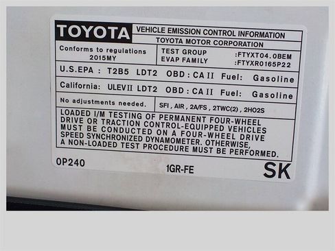 Used 2015 Toyota Tacoma 4x4 Double Cab w/ TRD Sport Package image 18