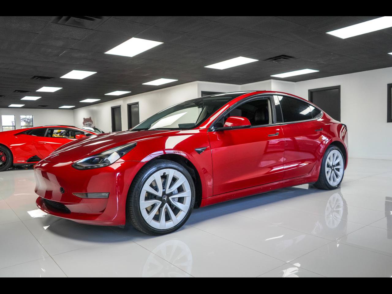 Used 2022 Tesla Model 3 Long Range AWD/4WD image 1