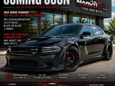 Used 2023 Dodge Charger SRT Hellcat RWD image 1