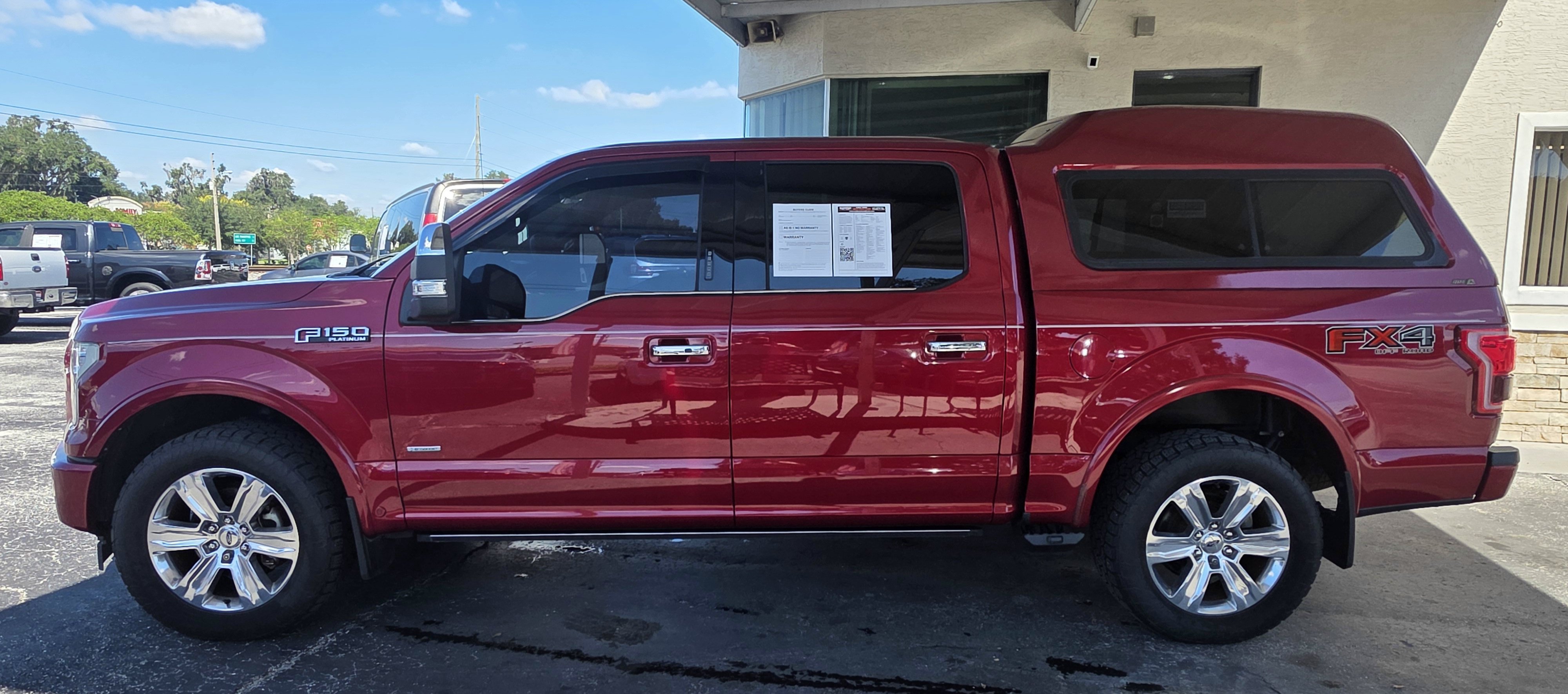 Used 2017 Ford F150 Platinum w/ Equipment Group 701A Luxury AWD/4WD image 3