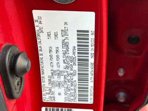 Certified 2022 Toyota Tacoma SR5 w/ Black Out Package (TMS) image 30