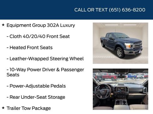 Used 2018 Ford F150 XLT w/ Equipment Group 302A Luxury image 15