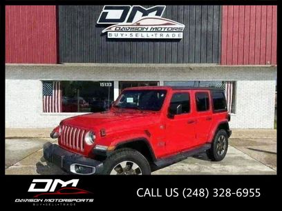 Used 2019 Jeep Wrangler Unlimited Sahara w/ Safety Group