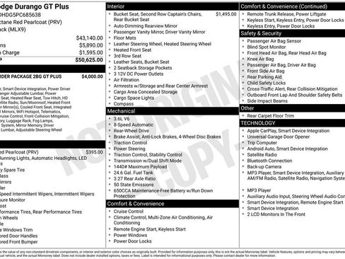 Used 2023 Dodge Durango GT RWD image 7