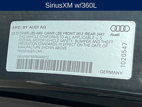 Used 2023 Audi S5 Premium Plus w/ Premium Plus AWD/4WD image 19