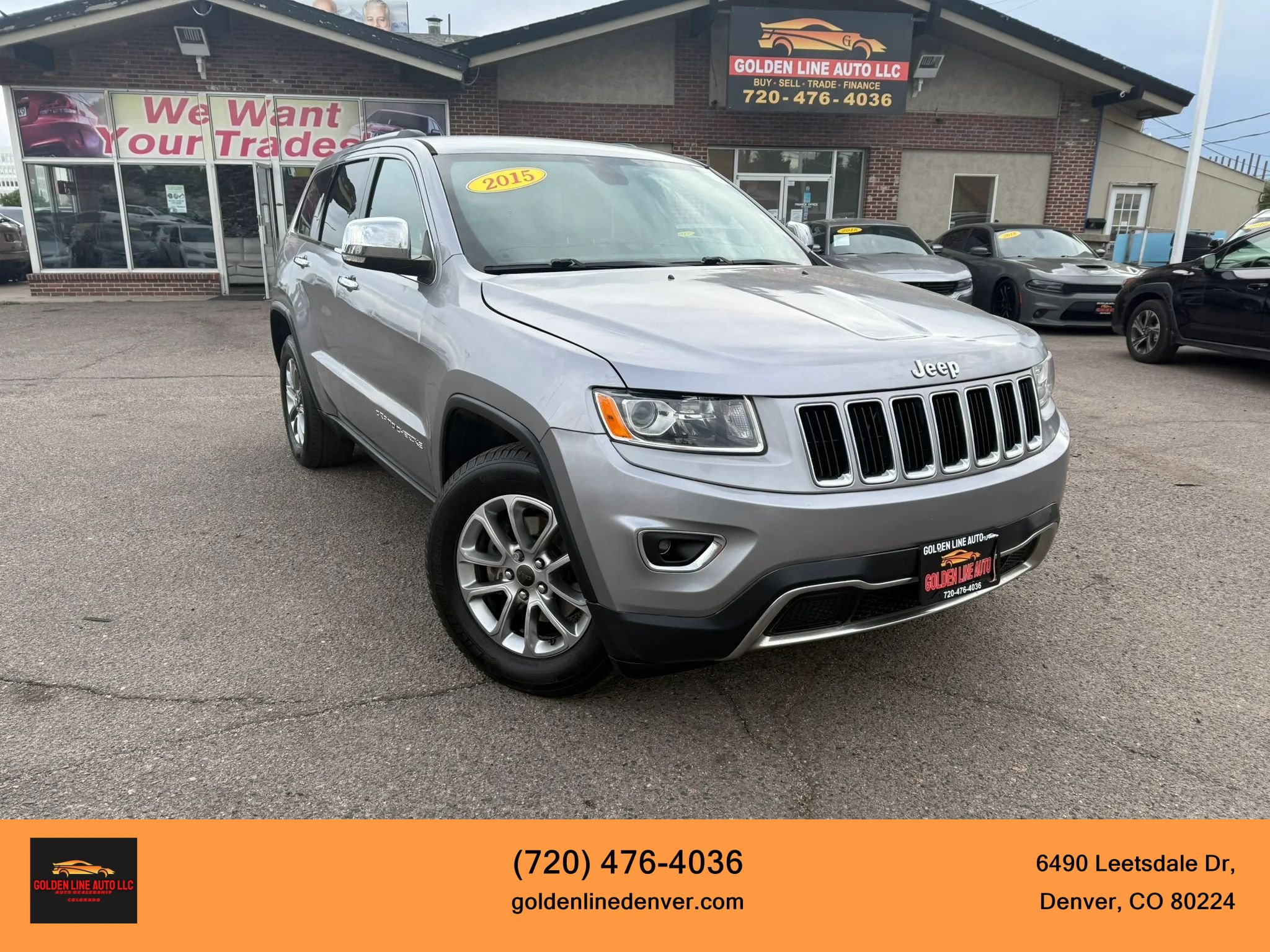 Used 2015 Jeep Grand Cherokee Limited AWD/4WD image 1