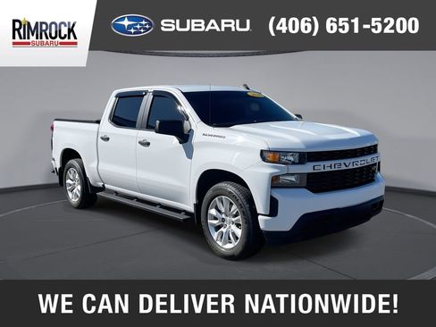 Used 2020 Chevrolet Silverado 1500 Custom w/ Custom 2.7L Value Package AWD/4WD image 1