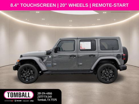Used 2023 Jeep Wrangler Unlimited Sahara w/ Cold Weather Group AWD/4WD image 4