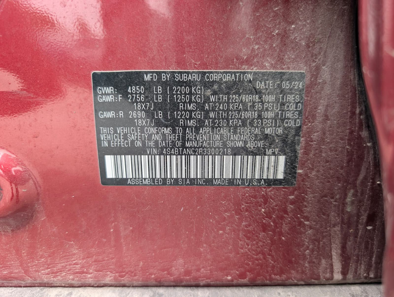 Certified 2024 Subaru Outback Limited AWD/4WD image 18
