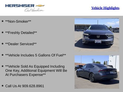 Used 2023 Honda Accord Touring image 2