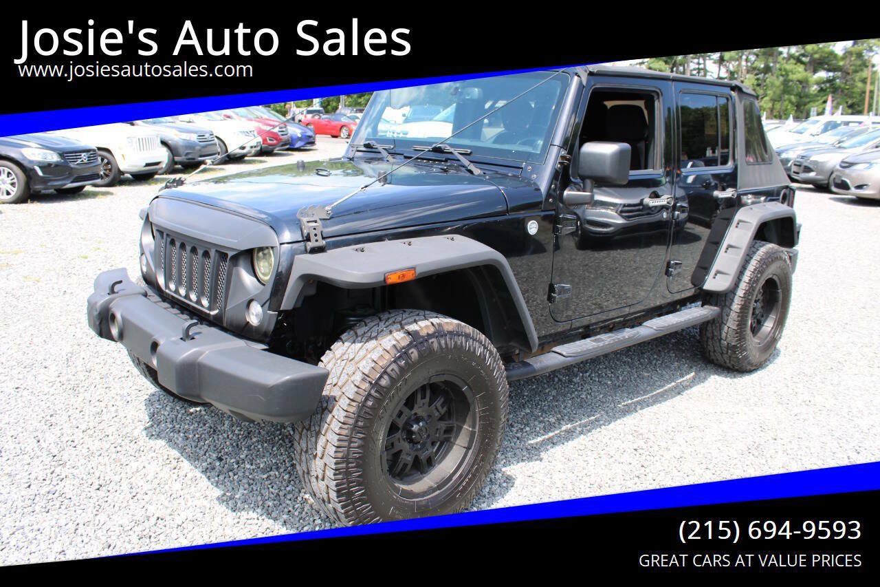 Used 2014 Jeep Wrangler Unlimited Sport w/ Quick Order Package 24S AWD/4WD image 1