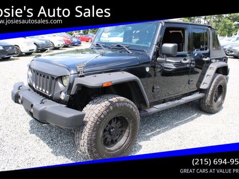 Used 2014 Jeep Wrangler Unlimited Sport w/ Quick Order Package 24S AWD/4WD image 1