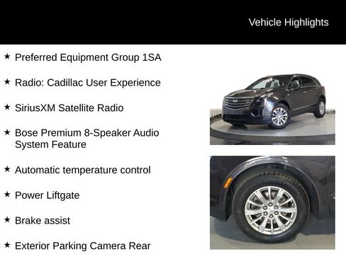Used 2018 Cadillac XT5 FWD w/ LPO, Wheel Lock Package image 7