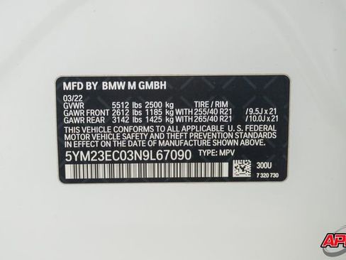 Used 2022 BMW X4 M w/ Competition Package image 91