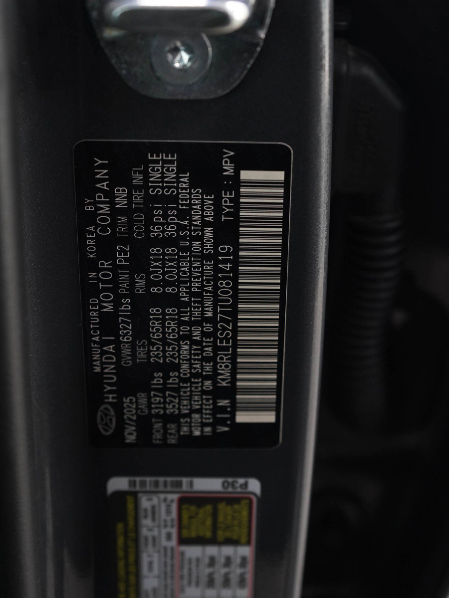 Used 2026 Hyundai Palisade SEL AWD/4WD image 32