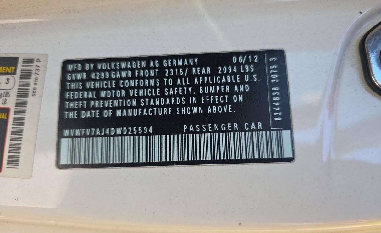 Used 2013 Volkswagen GTI 2-Door FWD image 8