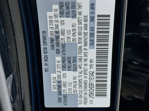 Used 2024 MAZDA CX-90 3.3 Turbo w/ Premium Package image 12