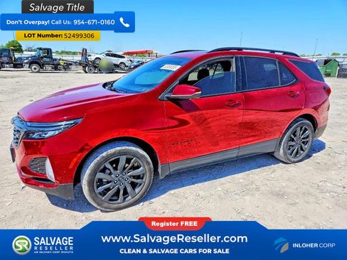 Used 2023 Chevrolet Equinox RS w/ RS Leather Package AWD/4WD image 1