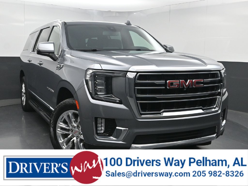 Used 2021 GMC Yukon XL SLT w/ Rear Media and Nav Package RWD image 1