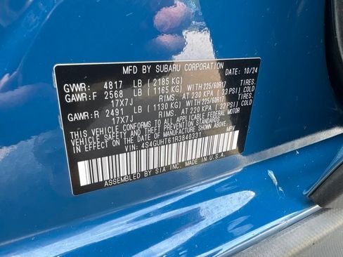 Used 2024 Subaru Crosstrek 2.5i Wilderness AWD/4WD image 25