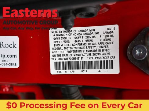 Used 2016 Honda Civic EX-L image 34
