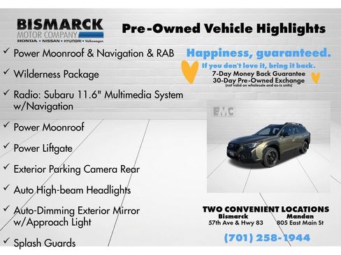 Used 2025 Subaru Outback Wilderness AWD/4WD image 5