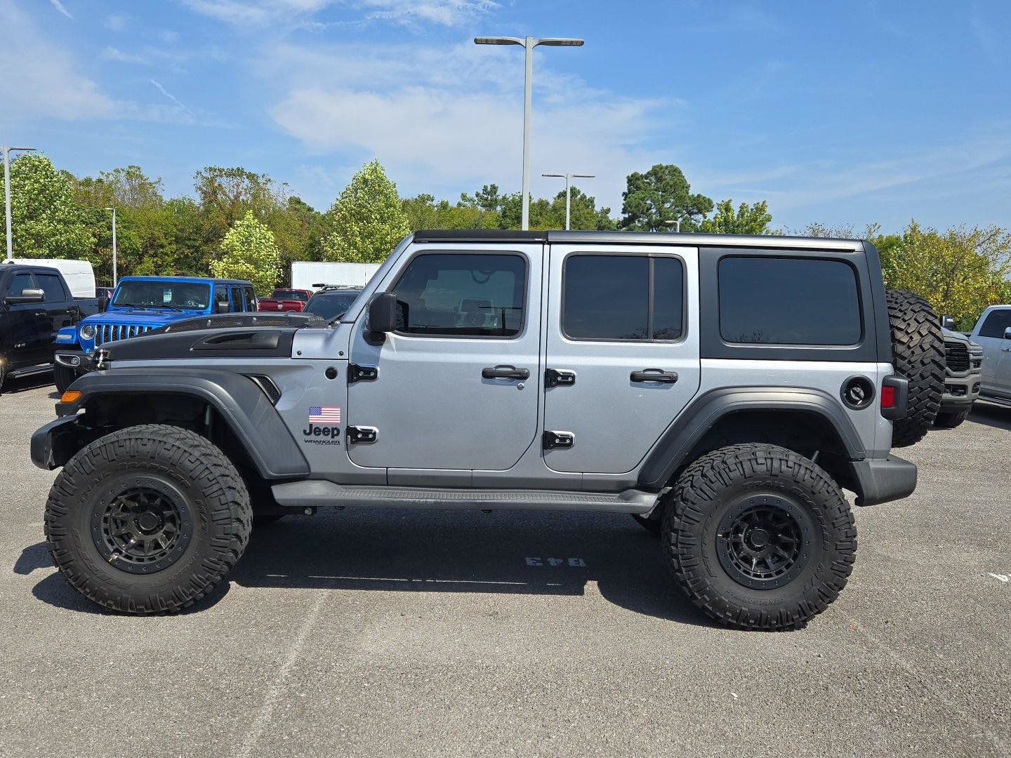 Used 2021 Jeep Wrangler Unlimited Sport AWD/4WD image 4
