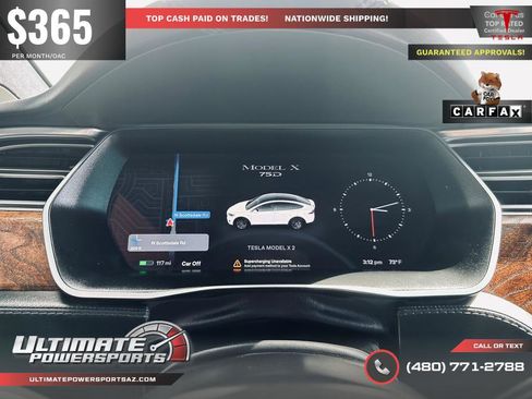 Used 2017 Tesla Model X 75D AWD/4WD image 29