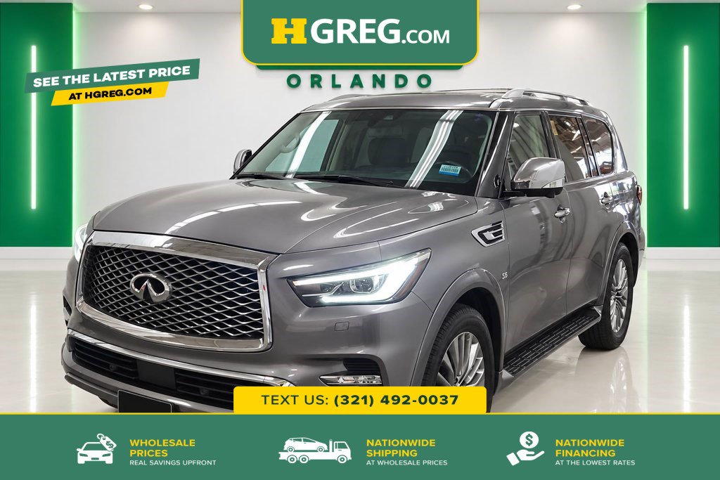Used 2019 INFINITI QX80 Luxe w/ Proactive Package RWD image 1