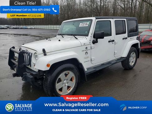 Used 2012 Jeep Wrangler Unlimited Sahara w/ Connectivity Group image 1
