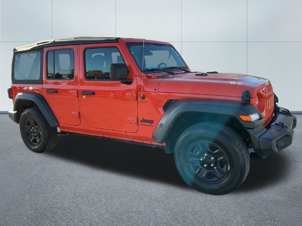Certified 2023 Jeep Wrangler Unlimited Sport AWD/4WD image 8
