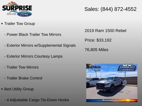 Used 2019 RAM 1500 Rebel w/ Rebel Level 2 Equipment Group AWD/4WD image 22