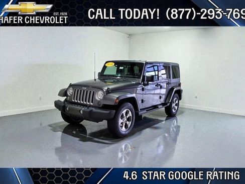 Used 2018 Jeep Wrangler Unlimited Sahara w/ Connectivity Group image 1