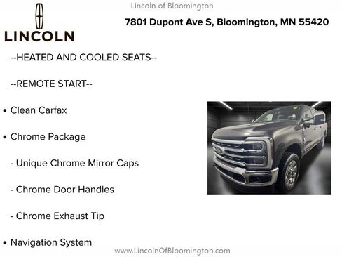 Used 2025 Ford F250 King Ranch w/ Chrome Package AWD/4WD image 5