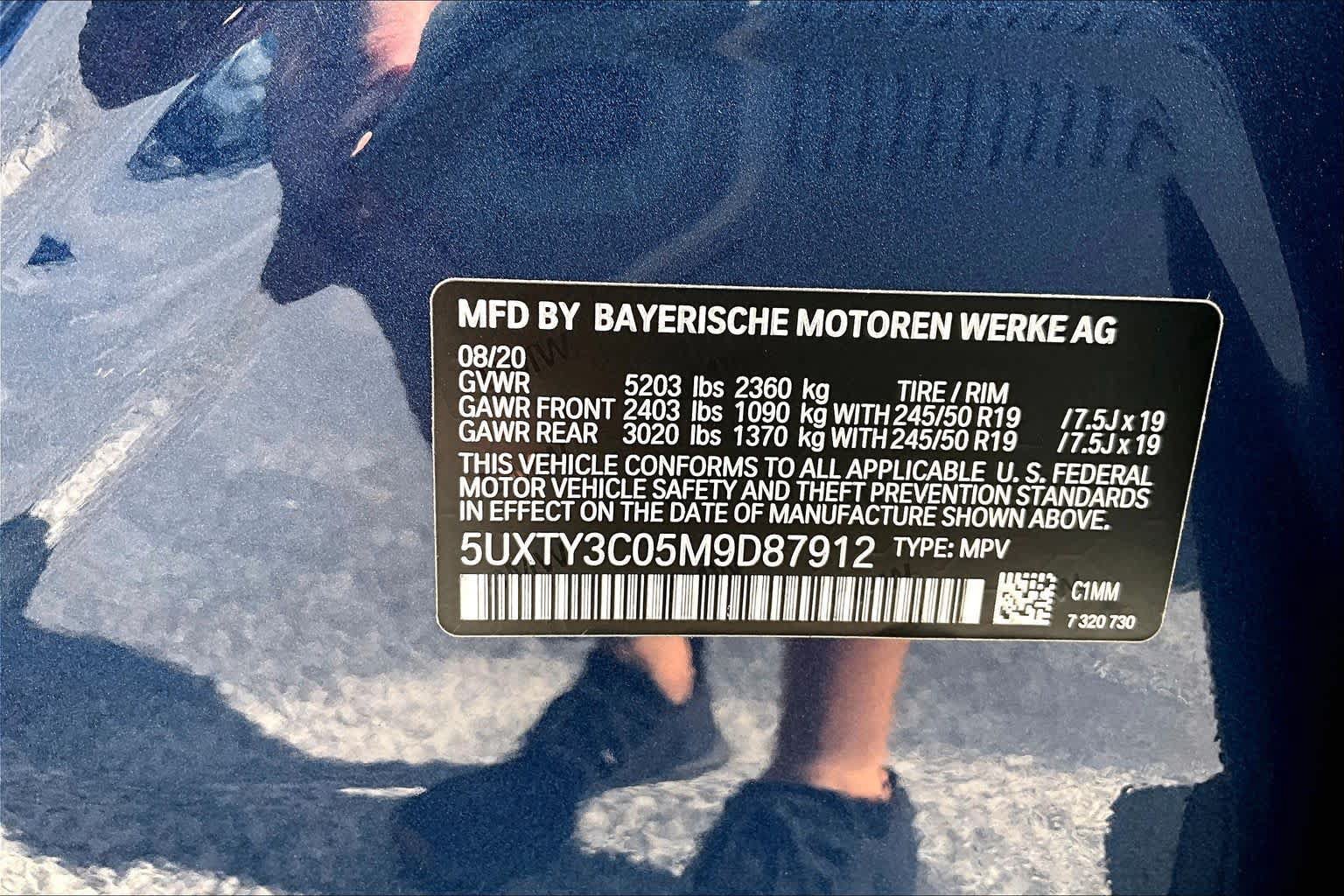 Used 2021 BMW X3 sDrive30i RWD image 34
